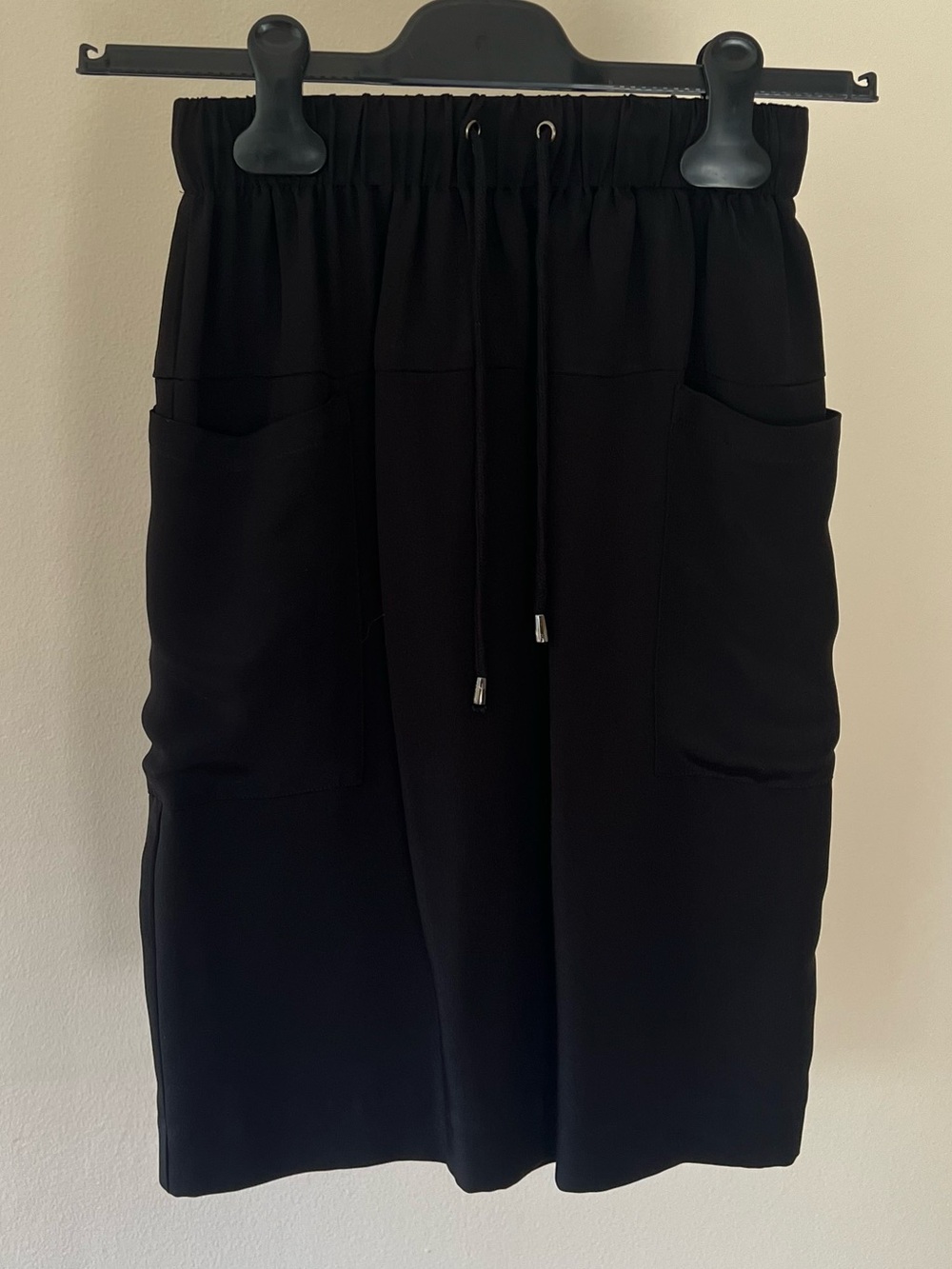 Rebecca Minkoff Black Silk Skirt